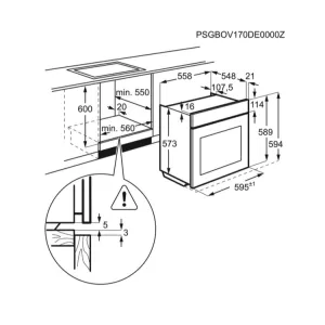 Electrolux ugradni set EOD6P77WZ+EHF6232FOK