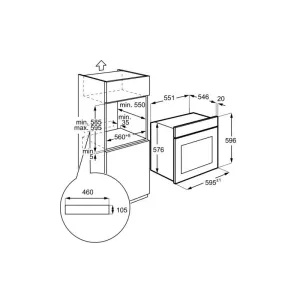 AEG ugradna rerna OK8NW00MB