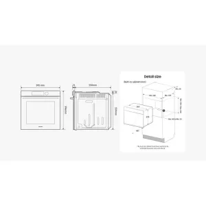 Samsung ugradna rerna NV7B41301AS/U3