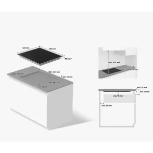 Samsung indukciona ploča NZ64B5045GK/U2