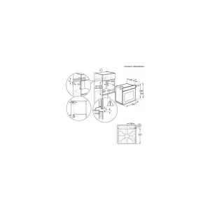 AEG ugradna rerna TX7PB63FSB