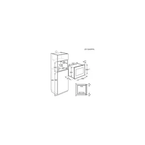 Electrolux ugradna mikrotalasna rerna EMS4253TBX