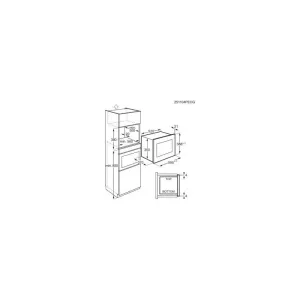 Electrolux ugradna mikrotalasna rerna LMS4253TBH