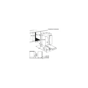 Electrolux ugradna sudomašina E62LC200S