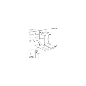Electrolux ugradna sudomašina E87LB200S