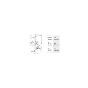 LG ugradna rerna WS7D7632WB