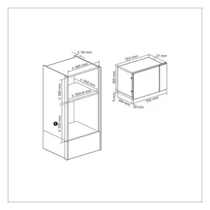 LG ugradna mikrotalasna rerna MG7Z2593D