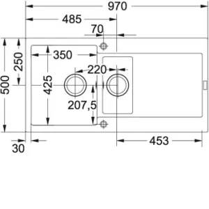 Franke sudopera MRG 651-A 114.0055.819