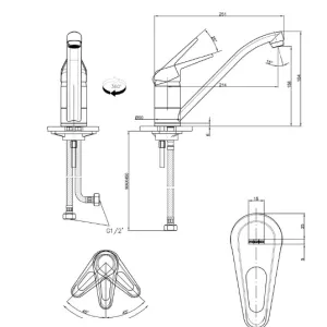Franke slavina Novara Plus 115.0470.661