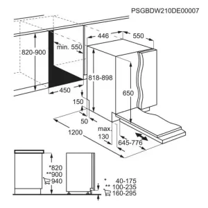 AEG ugradna sudomašina FSE73527P