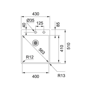 Franke sudopera Box BXX 210-40 TL 127.0369.288