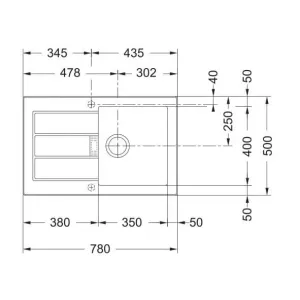 Franke sudopera Sirius S2D 611-78 143.0590.191