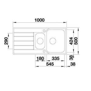Blanco sudopera Classimo 6 S-IF 525329