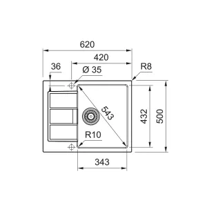 Franke sudopera Sirius 2 S2D 611-62 143.0616.345