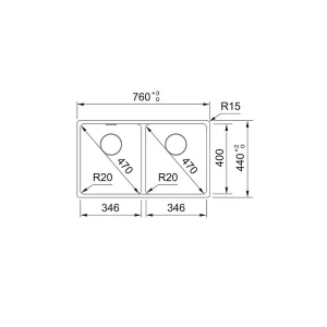 Franke sudopera Maris 2.0 Black Collection – MRG 620-35-35 114.0661.682