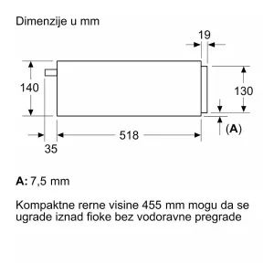Bosch grejna fioka BIC7101B1