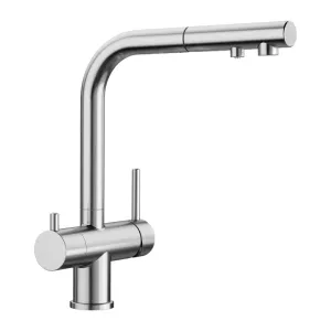 Blanco slavina Fontas-S II Filter PVD Steel 525199