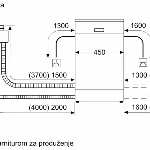 Bosch ugradna sudomašina SPV4HMX49E