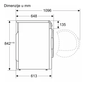 Bosch mašina za sušenje veša WQH245B6BY
