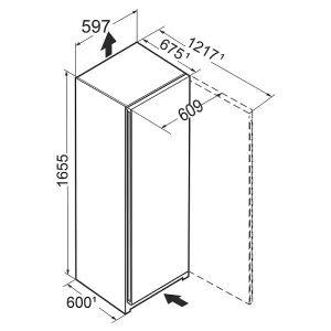 Liebherr vertikalni zamrzivač FNe 5006 - Pure Line