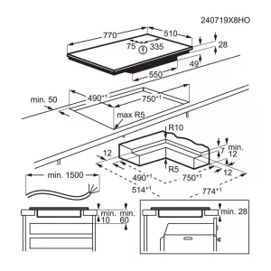 Electrolux indukciona ploča EIS82453IZ