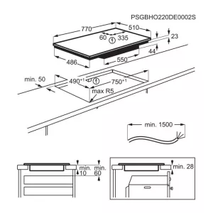 Electrolux indukciona ploča EIS82453IZ