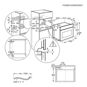 Electrolux ugradni set LOH3H00BK + EHF6241FOK
