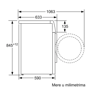 Bosch mašina za pranje veša WAN28060BY
