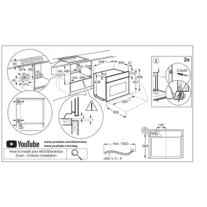 Electrolux ugradna rerna KVLBE09H