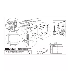 Electrolux ugradna rerna KVM9E2XT