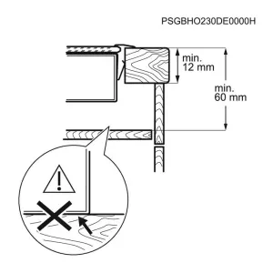 Electrolux ugradni set EOH3F00BX+EHF6140FOK