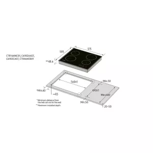 Samsung ugradna ploča CTR464EB01/XEO