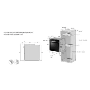 Samsung ugradna rerna NV68A1170BS/OL