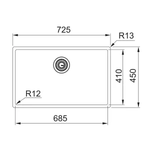 Franke sudopera BXM 210/110-68 127.0676.885
