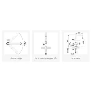 Blanco slavina LIVIA-S 521288