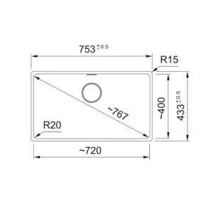 Franke sudopera MRG 110-72 A 125.0683.236