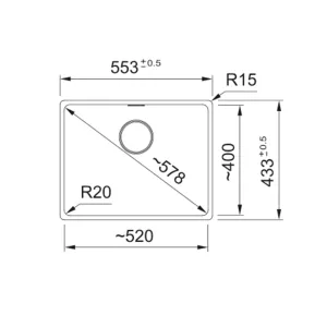 Franke sudopera MRG 110-52 A 125.0683.104