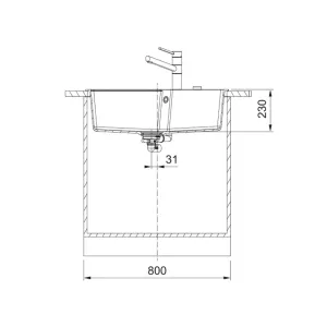 Franke sudopera UBG 610-72 114.0686.799