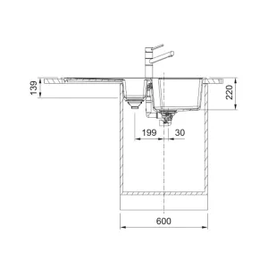 Franke sudopera UBG 651-100 114.0682.734