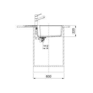 Franke sudopera UBG 611-78 XL 114.0682.569