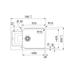 Franke sudopera UBG 611-78 XL 114.0682.567