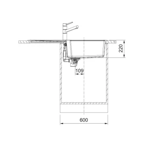 Franke sudopera UBG 611-100 A 114.0682.528