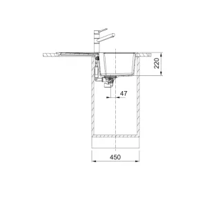 Franke sudopera UBG 611-78 114.0686.750