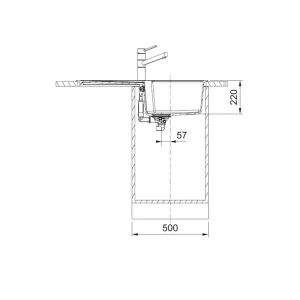Franke sudopera UBG 611-86 114.0686.753