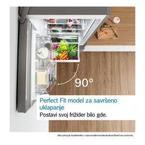 Bosch kombinovani frižider KGN49OCAF
