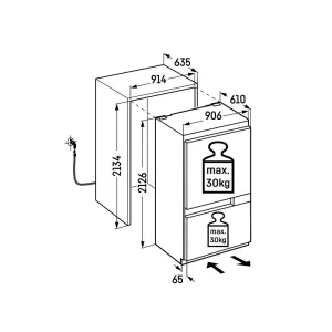 Liebherr ugradni frižider ECBNdi 9971