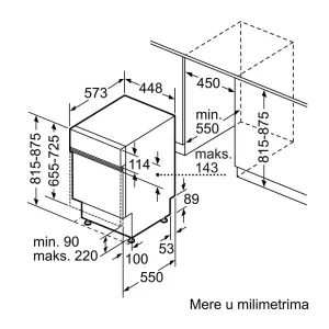 Bosch ugradna sudomašina SPI4HMS13E