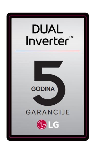 Produžena garancija za LG - Inverter klime